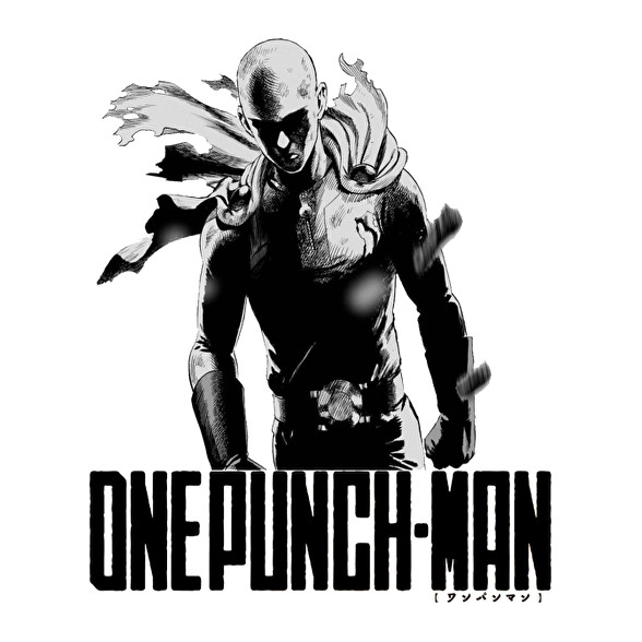 one punch man-Férfi póló