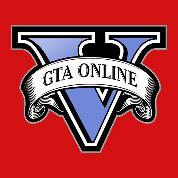 Grand theft auto V online-Férfi póló