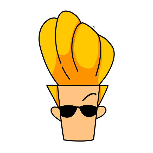 johnny bravo-Férfi póló