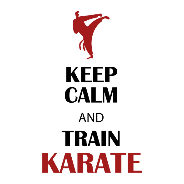 Keep calm - Karate-Férfi póló