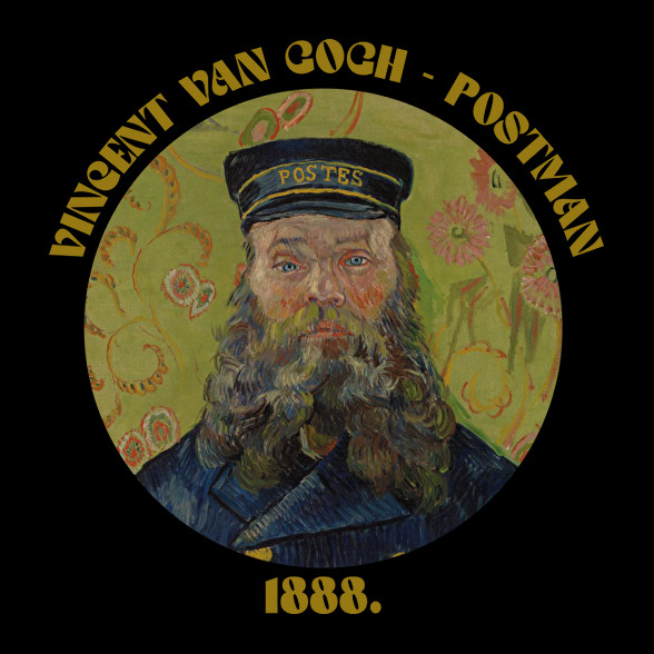 Van Gogh - Postman-Férfi póló