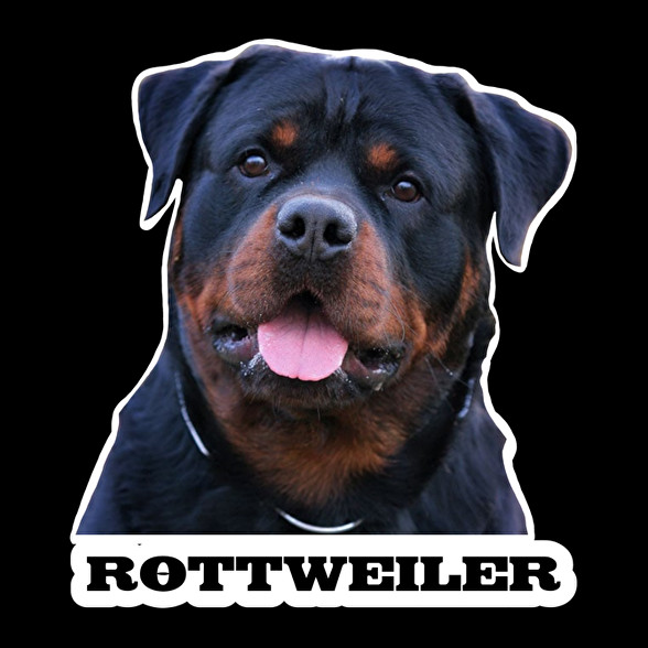 Rottweiler-Férfi póló