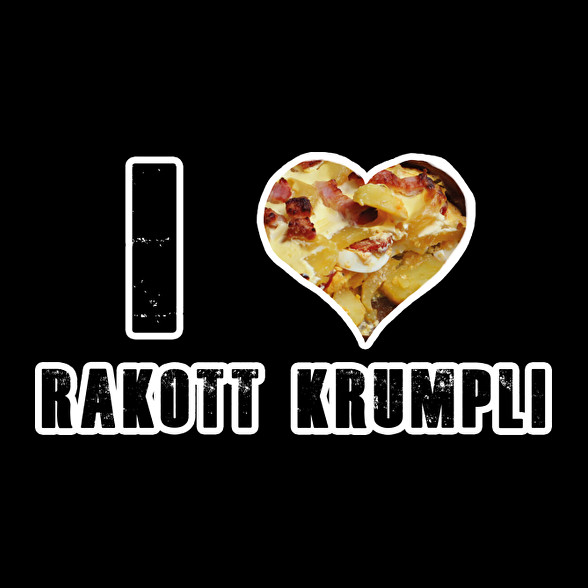 I Love Rakott Krumpli-Férfi póló