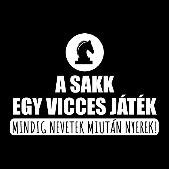 A sakk vicces játék-Férfi póló