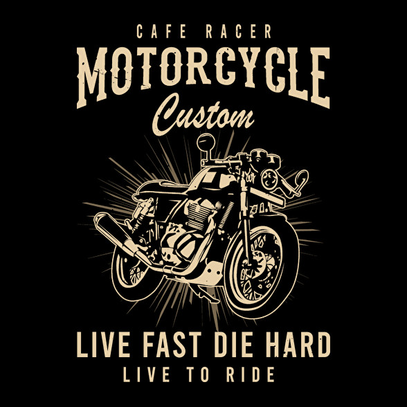 cafe racer-Férfi póló