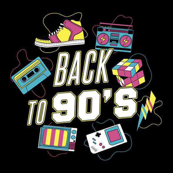 Back to the 90's-Férfi póló