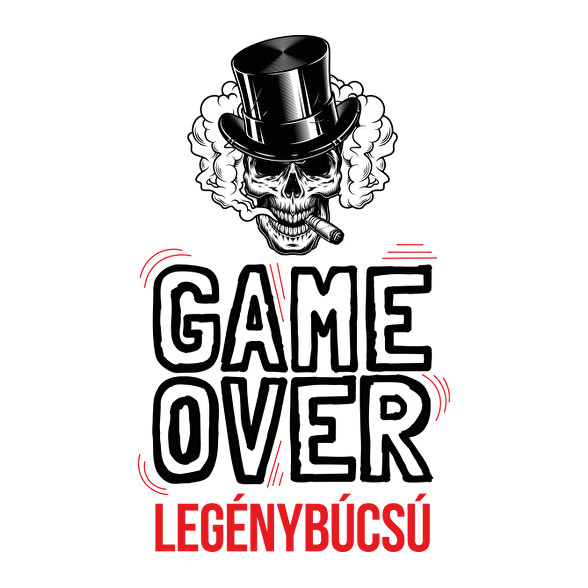 Game over - legénybúcsú-Férfi póló