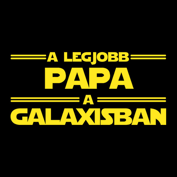 A legjobb papa a galaxisban-Férfi póló