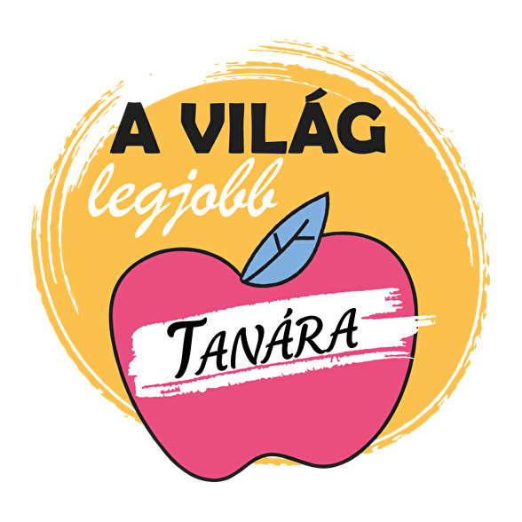 A világ legjobb tanára - Almás minta-Férfi póló