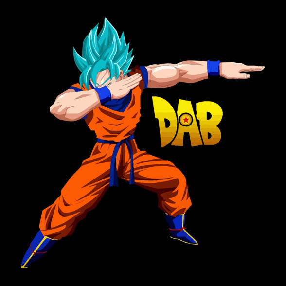 Dabbing Dragon Ball-Férfi póló