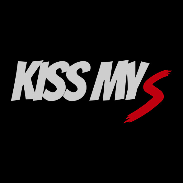 KISS MY S-Férfi póló