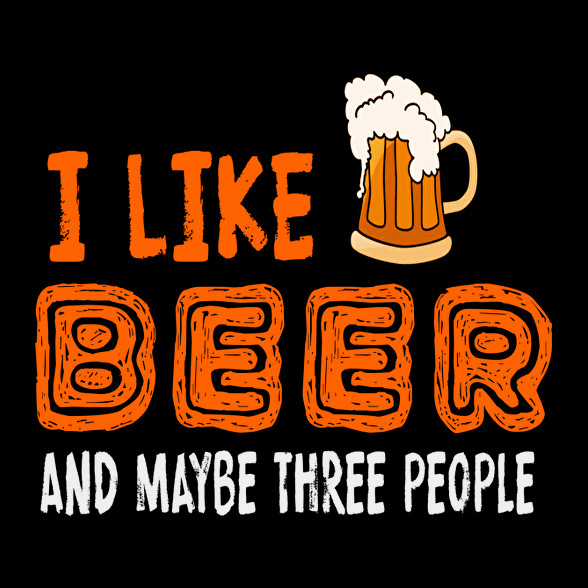 i like beer-Férfi póló