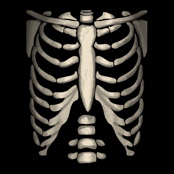 csontváz 3-Férfi póló
