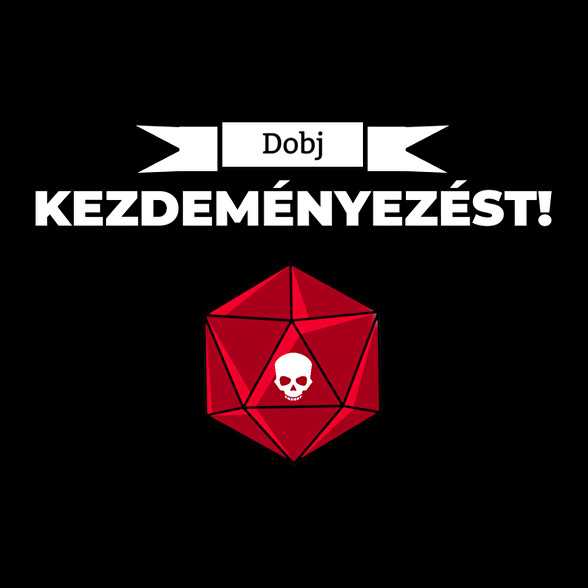 Dobj kezdeményezőt!-Férfi póló