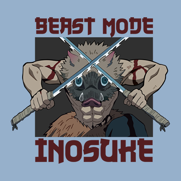 Inosuke Beast Mode-Férfi póló