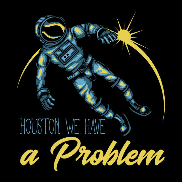 Űrhajós 02 - Houston we have a problem-Férfi póló