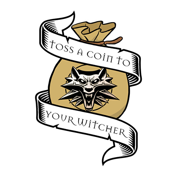 Toss a coin to your Witcher-Férfi póló