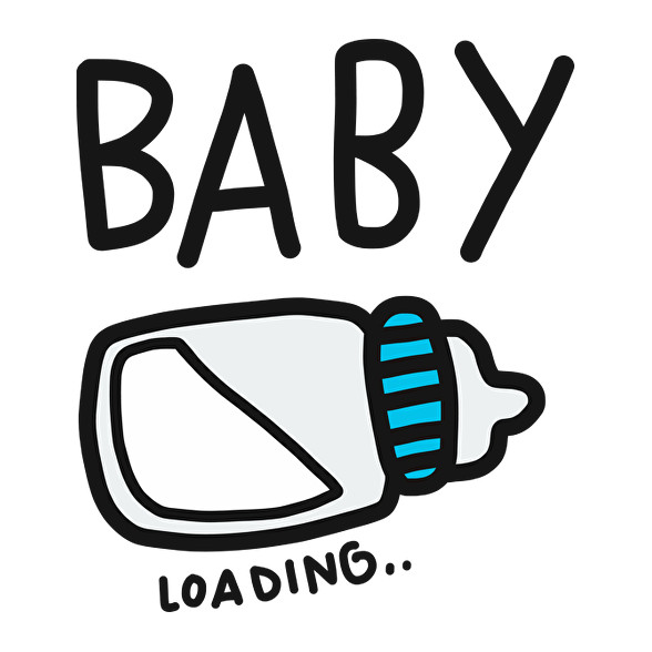 Baby loading-Férfi póló