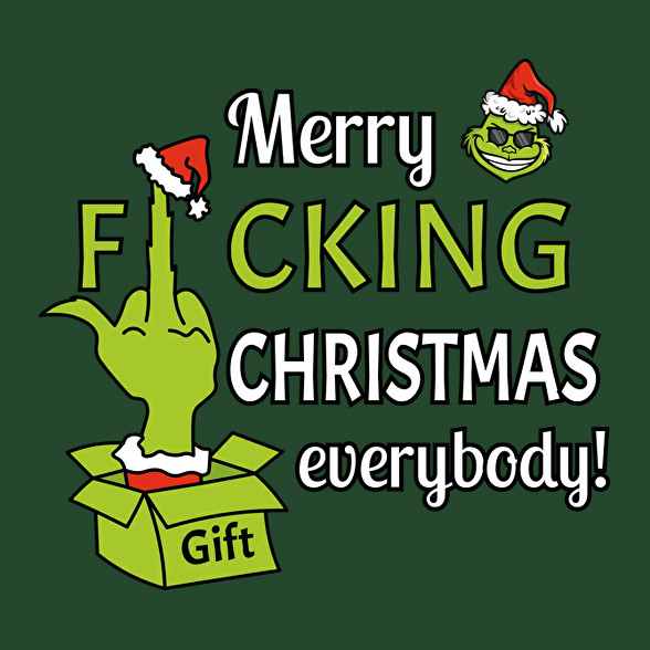 Merry f.cking christmas-Férfi póló