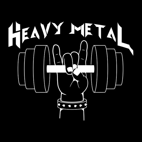 Heavy Metal-Férfi póló