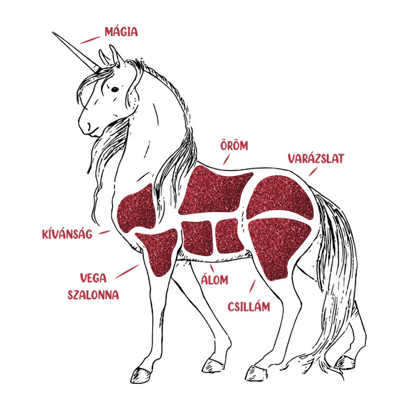 Unikornis részei-Férfi póló