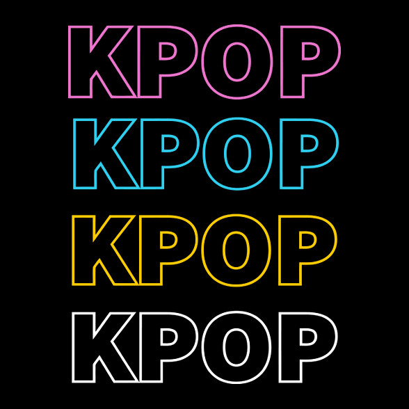 KPOP-Férfi póló