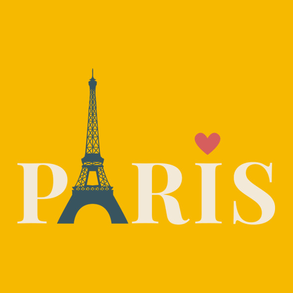 i love paris-Férfi póló