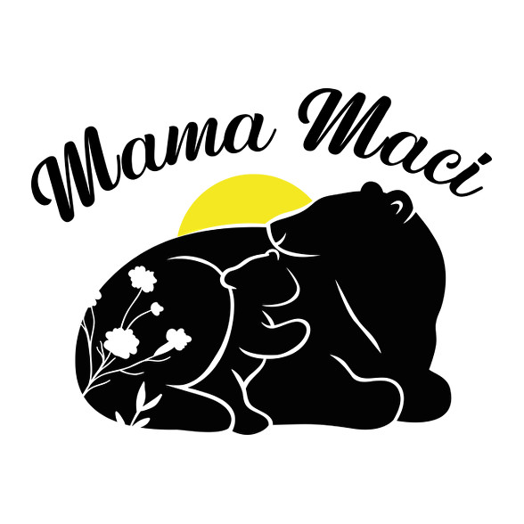 Mama maci -Férfi póló