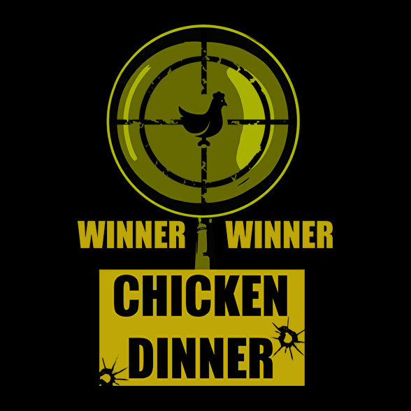 WINNER-WINNER CHICKEN DINNER-Férfi póló