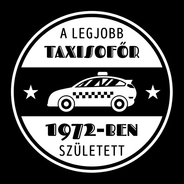 Legjobb taxisofőr - Évszámmal-Férfi póló