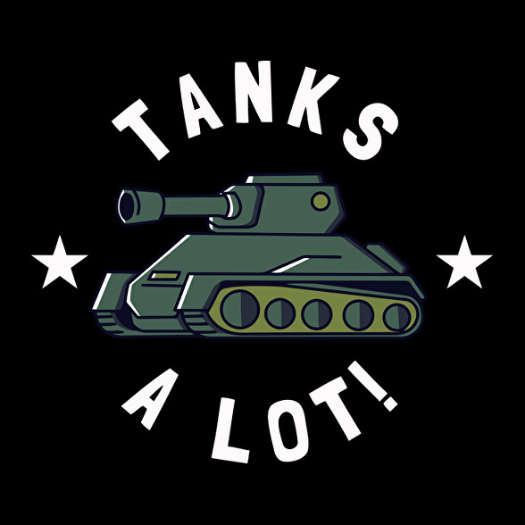 Tanks a lot!-Férfi póló