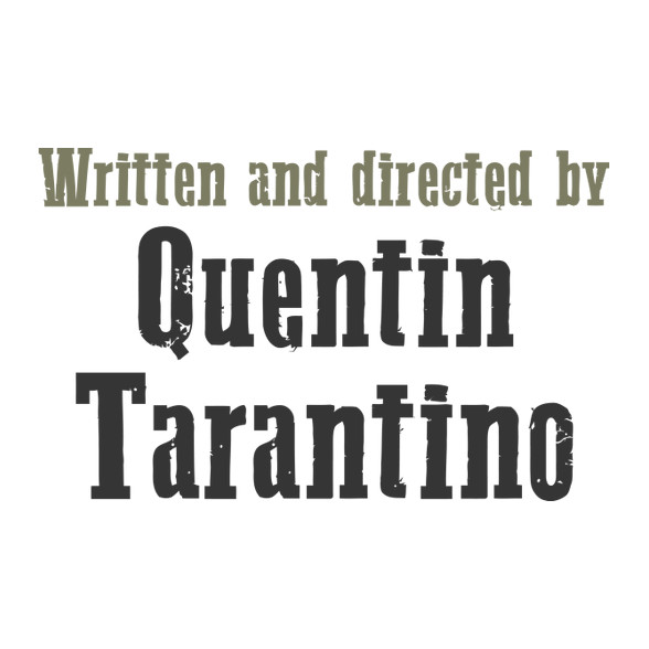 Quentin Tarantino-Férfi póló