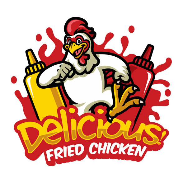 Fried Chicken-Férfi póló