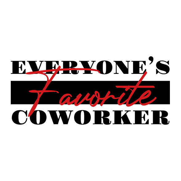 Favorite coworker-Férfi póló