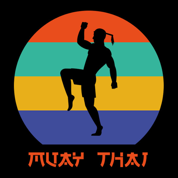 Muay Thai - Harcművészet-Férfi póló