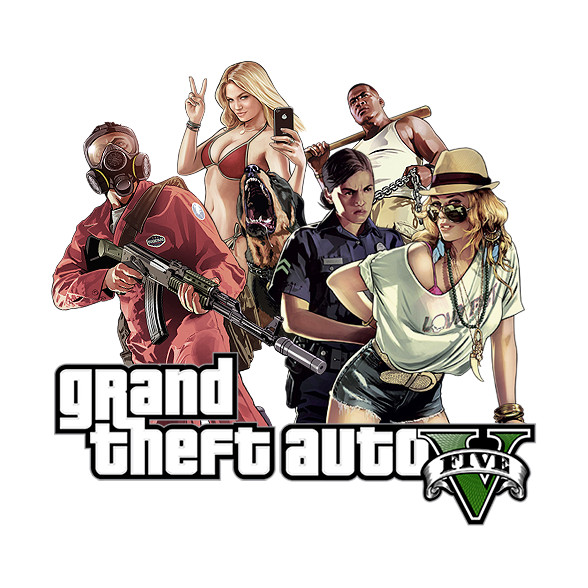 GTA Logo 2-Férfi póló