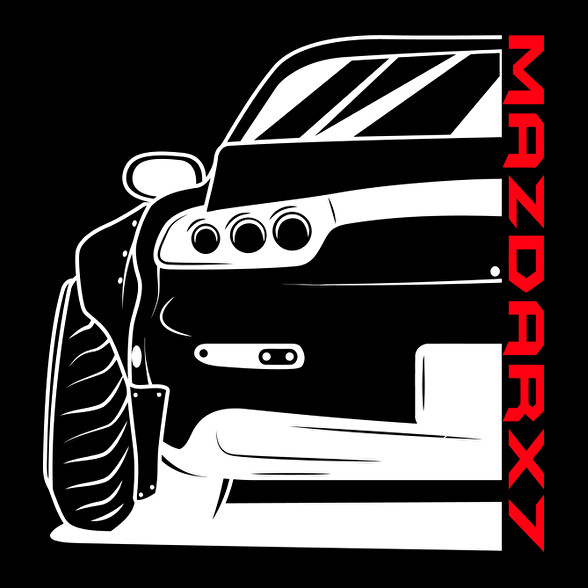 RX7 Mazda-Férfi póló