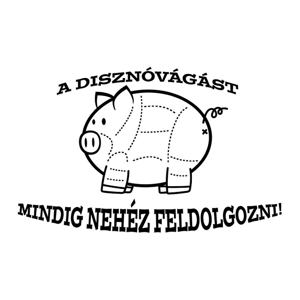 Disznóvágás-Férfi póló