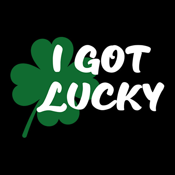 I got Lucky - páros-Férfi póló