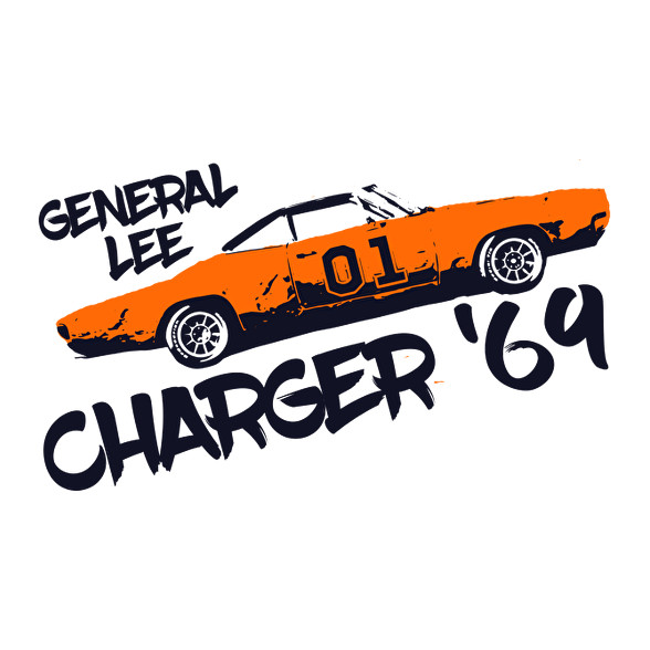 Dodge Charger '69 - General Lee-Férfi póló