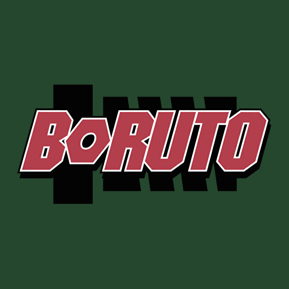 BORUTO logo-Férfi póló