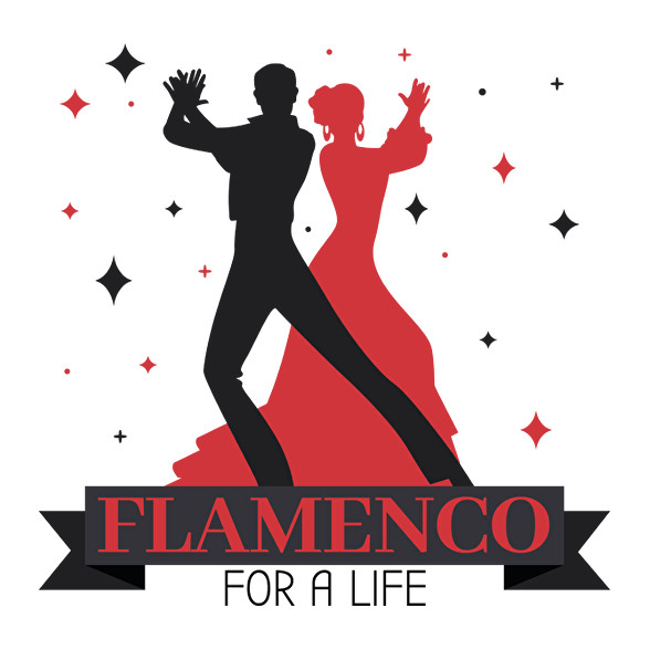 Flamenco for a life-Férfi póló