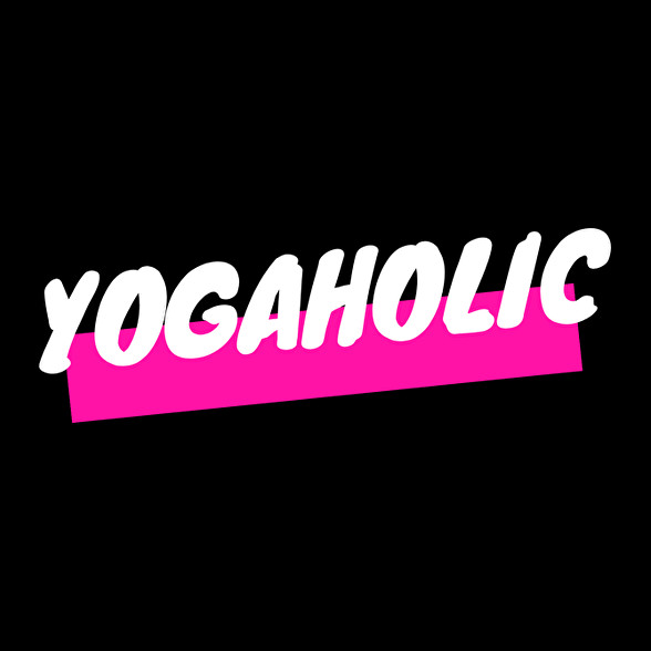 YOGAHOLIC-Férfi póló