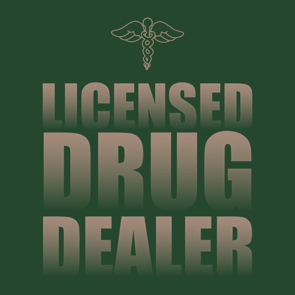 Licensed drug dealer - Pharmacist-Férfi póló