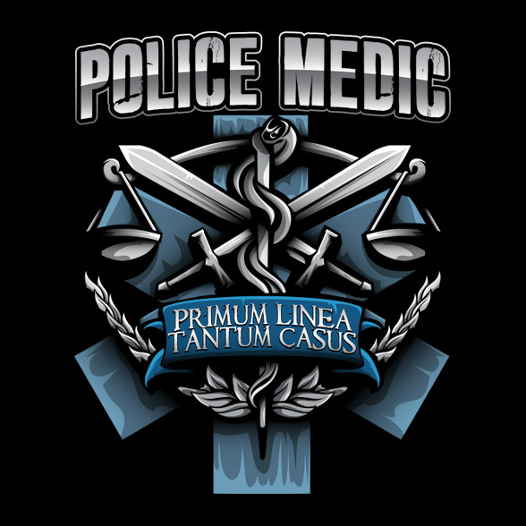 Police Medic-Férfi póló