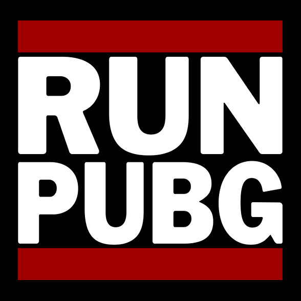 RUN PUBG-Férfi póló