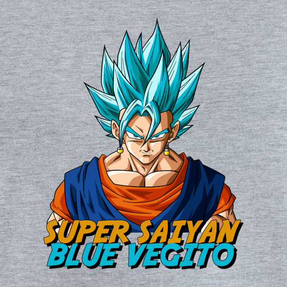 Super Saiyan Blue Vegito-Férfi póló