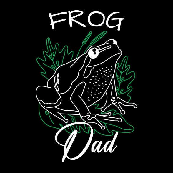 Frog Dad-Férfi póló