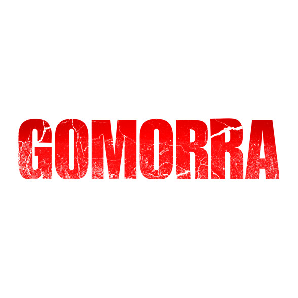 Gomorra logo-Férfi póló