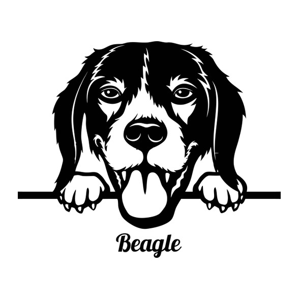 Beagle-Férfi póló